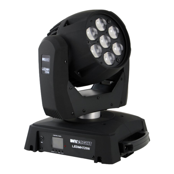 involight LED MH720W Bedienungsanleitung