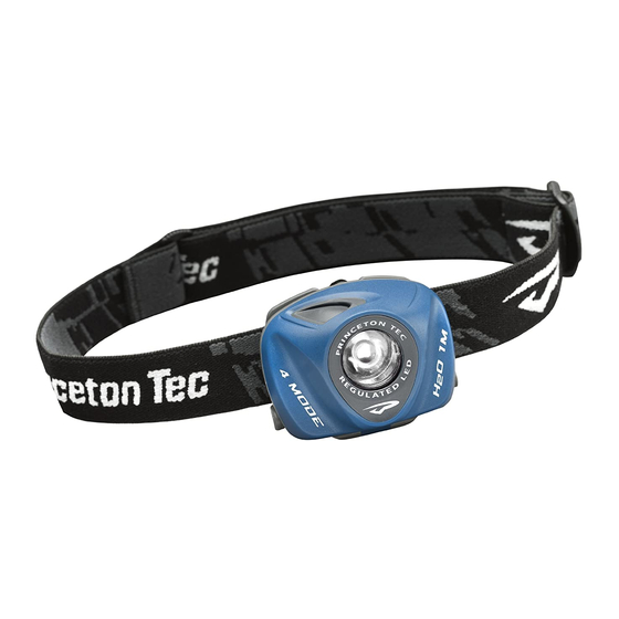 Princeton Tec EOS Bedienungsanleitung