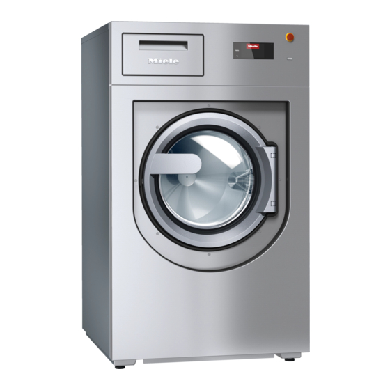 Miele PWM 912 EL/RH Installationsplan