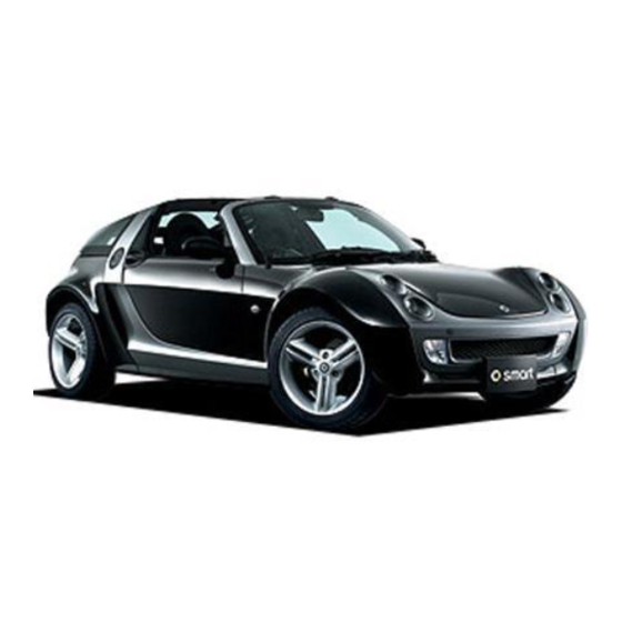 SMART roadster-coupé Betriebsanleitung