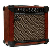 Behringer ULTRACOUSTIC AT108 Bedienungsanleitung