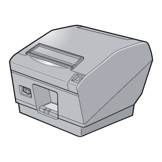 Star Micronics TSP700II serie Hardware-Installationsanleitung