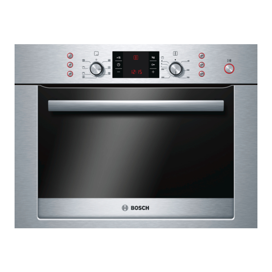 Bosch HBC84E653 Gebrauchsanleitung