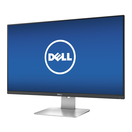Dell S2715H Bedienungsanleitung
