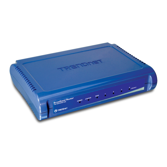 TRENDnet TW100-S4W1CA Schnellinstallationsanleitung