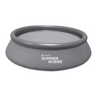 Polygroup SUMMER WAVES QUICK SET POOL Bedienungsanleitung