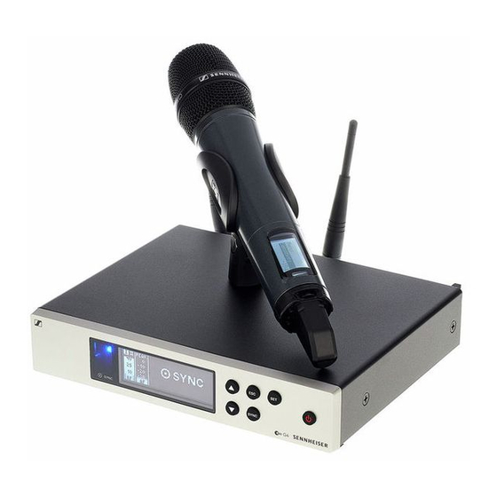 Sennheiser EM 100 G4 Handbücher