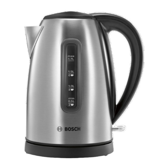 Bosch TWK7902GB Handbücher