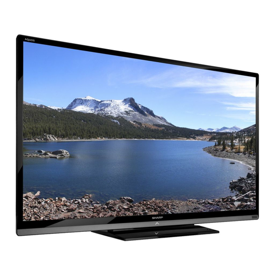 Sharp LC-70LE740E Bedienungsanleitung