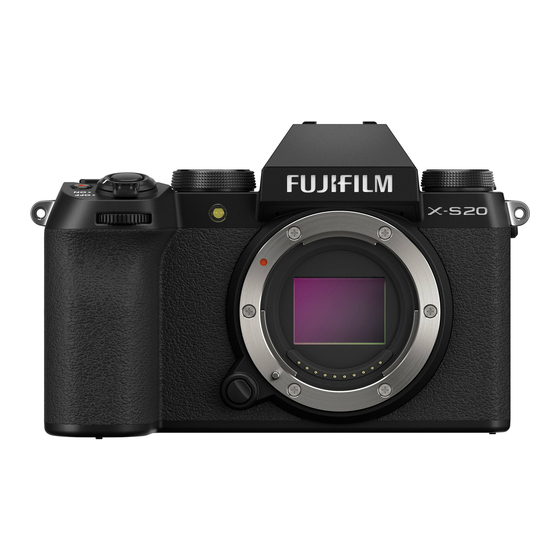 FujiFilm X-S20 Bedienungsanleitung