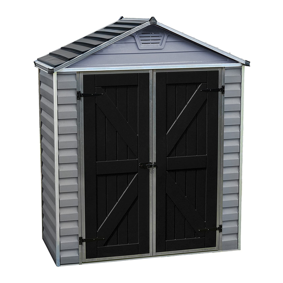 Palram SkyLight Shed - 6x3 Montageanleitung