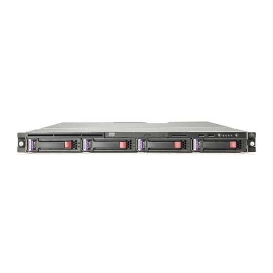 HP ProLiant DL160 G5 Benutzerhandbuch