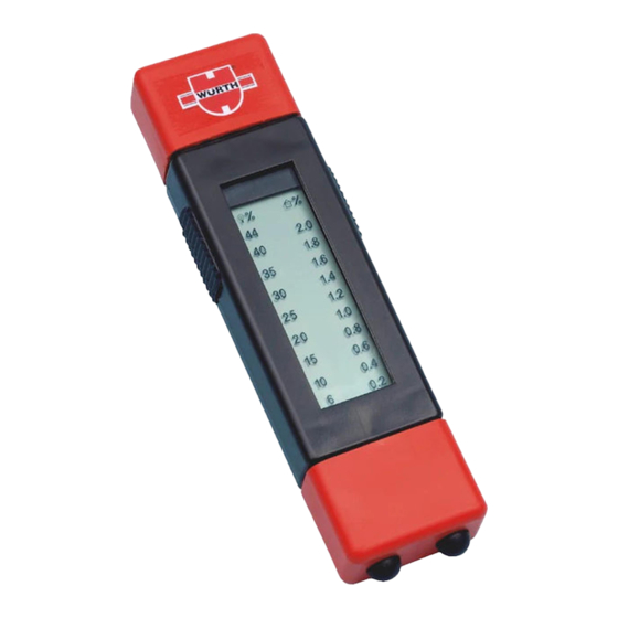 Würth 0715 53 180 Bedienungsanleitung