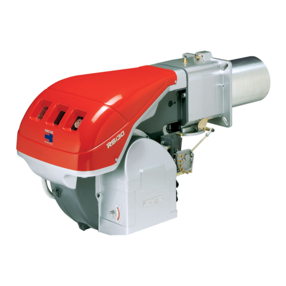 Riello RS 100 Installations-, Bedienungs- Und Wartungsanleitung