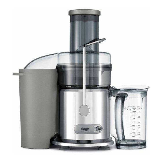 Sage Nutri Juicer Handbücher