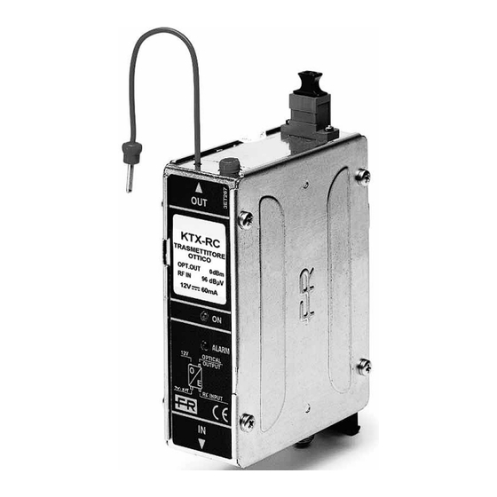 Fracarro KRX-RC Betriebsanleitung