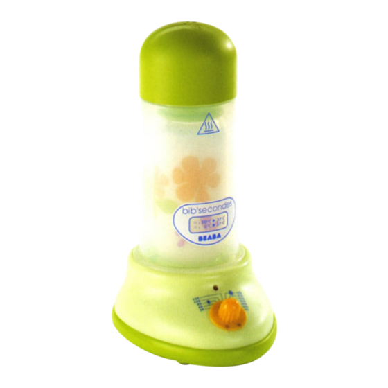 BEABA BIB'SECONDES Gebrauchsanweisung