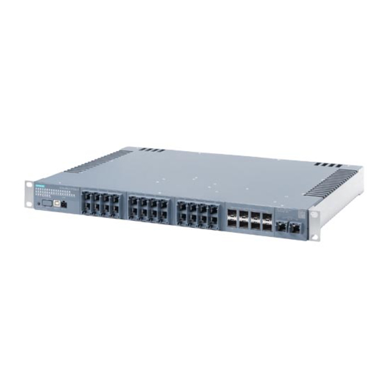 Siemens SIMATIC NET SCALANCE XC-300 Projektierungshandbuch