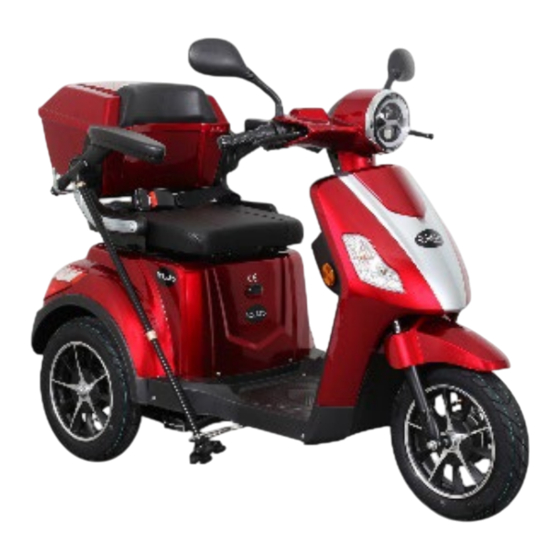 Rolektro E-Trike 15 V.2 Kurzanleitung