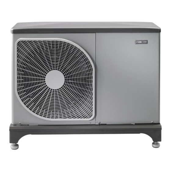 Nibe F2040 serie Installationshilfe