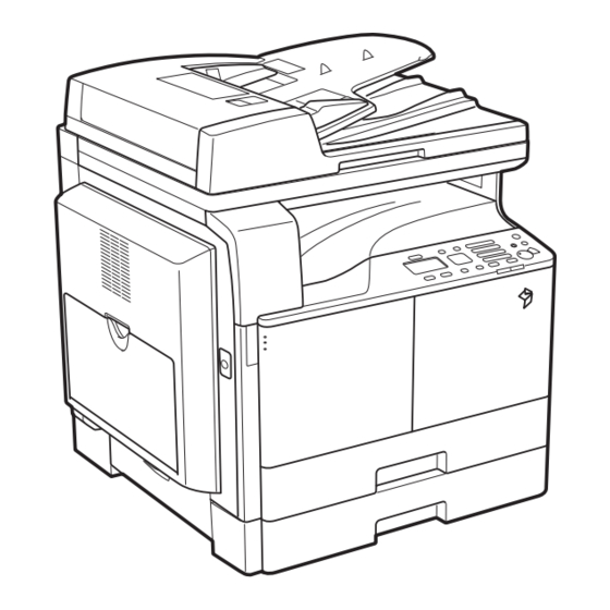Canon imageRUNNER 2202N Kurzanleitung