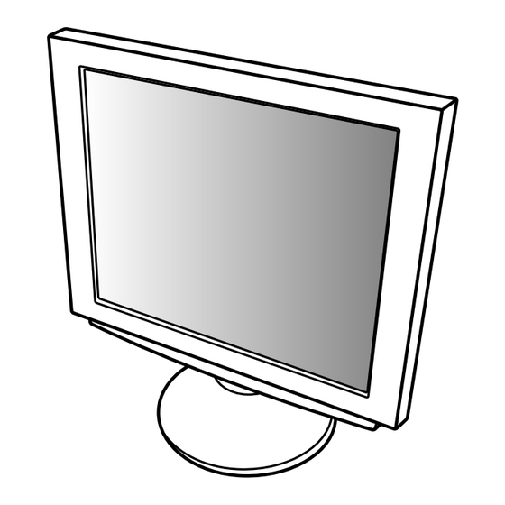 Sharp LL-T1811W Bedienungsanleitung