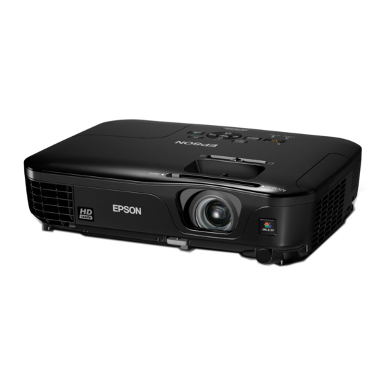 Epson EH-TW480 Bedienungsanleitung