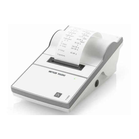 Mettler Toledo P-52RUE Bedienungsanleitung