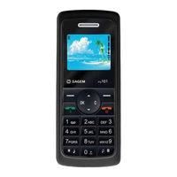 Sagem my101X Benutzeranleitung