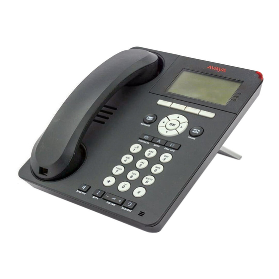 Avaya one-X Deskphone 9620 Bedienungsanleitung