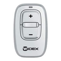Widex DEX RC-DEX Bedienungsanleitung