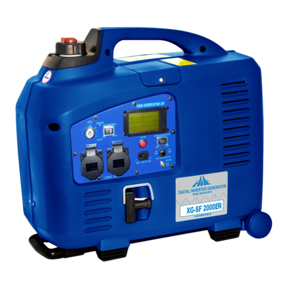 Kipor XG SF-2000 Bedienungsanleitung