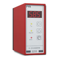 PR electronics 2255 Bedienungsanleitung