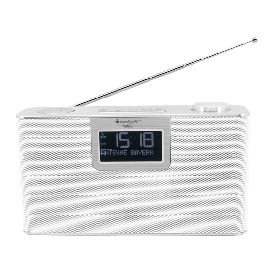 SOUNDMASTER DAB700 Bedienungsanleitung