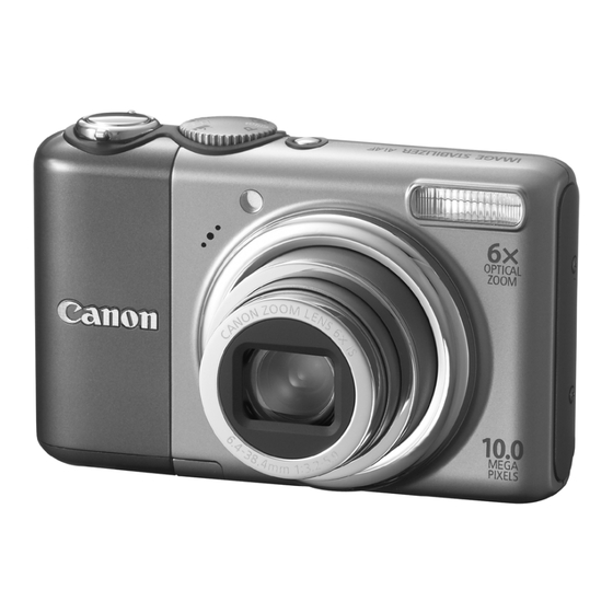 Canon Power Shot A2000 IS Benutzerhandbuch