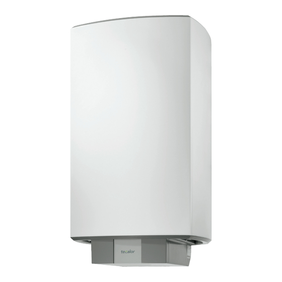 tecalor TSP serie Bedienung Und Installation
