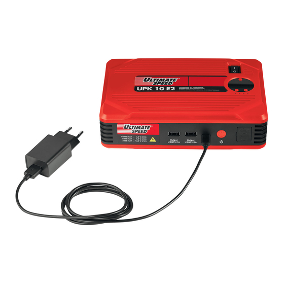 Ultimate speed UPK 10 E2 Handbücher | ManualsLib