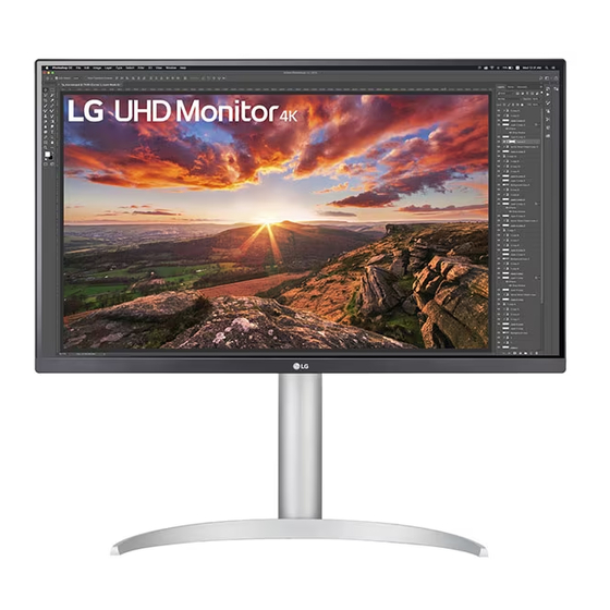 LG 27UP850P Kurzanleitung