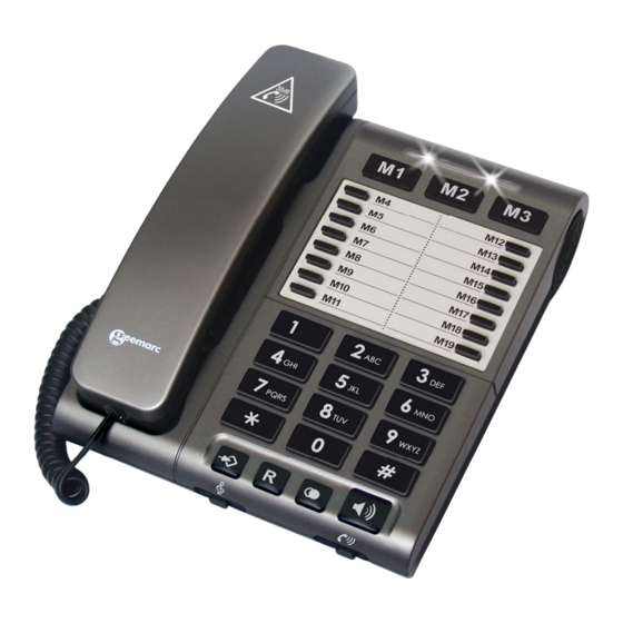 Geemarc CLEARSOUND CL1200 Handbuch
