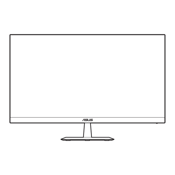 Asus Serie VZ27AQ Bedienungsanleitung
