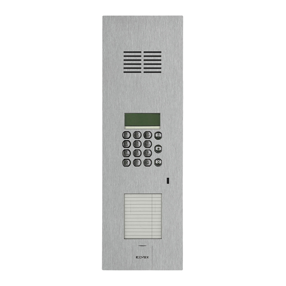 Vimar Elvox Inox Flat Serie Technisches Handbuch