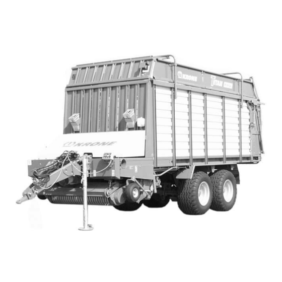 Krone Titan 6/50 GL Betriebsanleitung