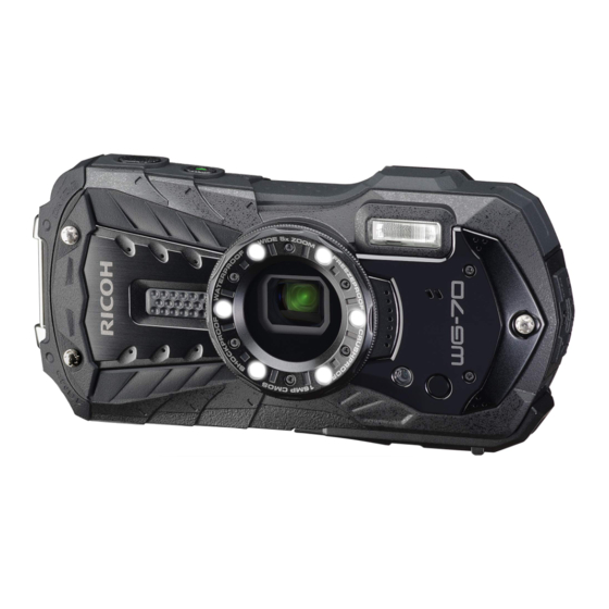 Ricoh WG-70 Starthandbuch