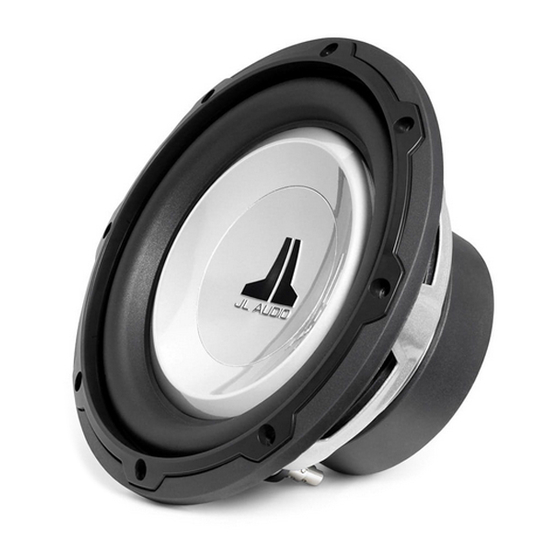 JL Audio 8W1v2-4 Benutzerhandbuch