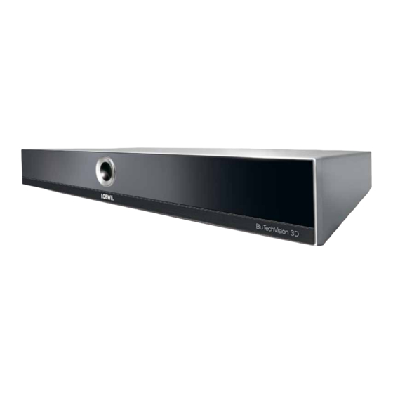 Loewe BluTech Vision 3D Bedienungsanleitung