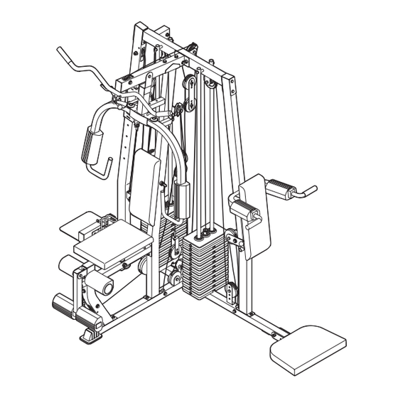 Weider WEEVSY39530 Bedienungsanleitung