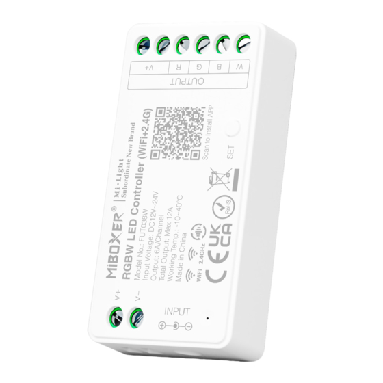 Mi-Light MiBoxer FUT038W Bedienungsanleitung