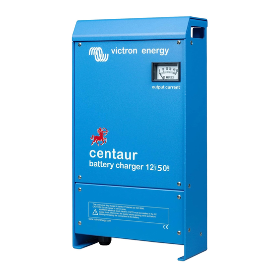 Victron energy Centaur Charger 12/200 Bedienungsanleitung