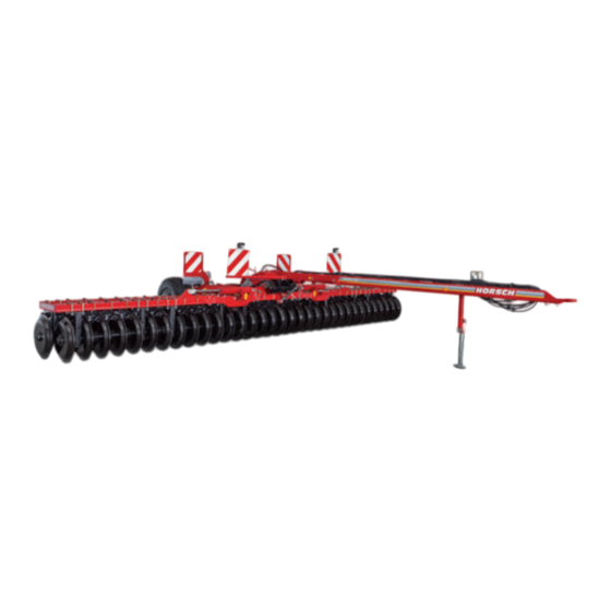 HORSCH Optipack 4 SD Betriebsanleitung