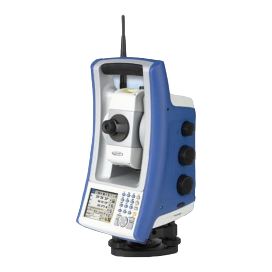 Spectra Precision Focus 30 total station Benutzerhandbuch